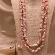 Load image into Gallery viewer, Coral Rough Mala